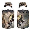 Assassin's Creed Valhalla decal skin sticker for Xbox Series X console with controllers