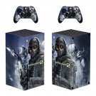 Modern Warfare 2 decal skin sticker for Xbox Series X console with controllers