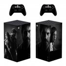 The Last of us decal skin sticker for Xbox Series X console with controllers