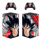 Dragon Ball decal skin sticker for Xbox Series X console with controllers