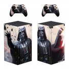 Darth Vader decal skin sticker for Xbox Series X console with controllers