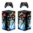Overlord decal skin sticker for Xbox Series X console with controllers