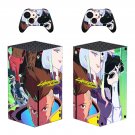 Cyberpunk 2077 decal skin sticker for Xbox Series X console with controllers