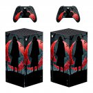 Naruto decal skin sticker for Xbox Series X console with controllers