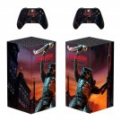 Predator Hunting Grounds decal skin sticker for Xbox Series X console with controllers