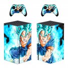 Dragon Ball decal skin sticker for Xbox Series X console with controllers