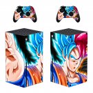 Dragon Ball decal skin sticker for Xbox Series X console with controllers