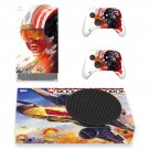 Star Wars Squadrons decal skin sticker for Xbox Series S console with controllers