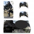 COD Modern Warfare decal skin sticker for Xbox Series S console with controllers
