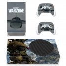 COD Warzone decal skin sticker for Xbox Series S console with controllers