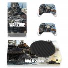 COD Warzone decal skin sticker for Xbox Series S console with controllers