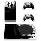 The Last of us decal skin sticker for Xbox Series S console with controllers