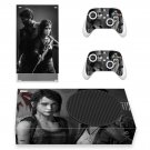 The Last of us decal skin sticker for Xbox Series S console with controllers
