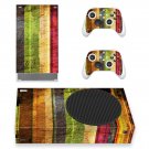 Furry Texture decal skin sticker for Xbox Series S console with controllers