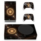 Digital Texture decal skin sticker for Xbox Series S console with controllers