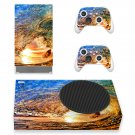 Digital Texture decal skin sticker for Xbox Series S console with controllers