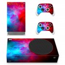 Sky View decal skin sticker for Xbox Series S console with controllers