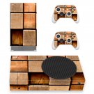 Solid Texture decal skin sticker for Xbox Series S console with controllers