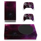 Galaxy Texture decal skin sticker for Xbox Series S console with controllers