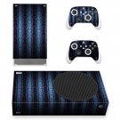 Floral Texture decal skin sticker for Xbox Series S console with controllers