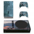 The Last of us 2 decal skin sticker for Xbox Series S console with controllers