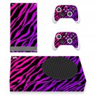 Digital Texture decal skin sticker for Xbox Series S console with controllers