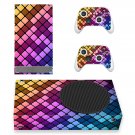 Digital Texture decal skin sticker for Xbox Series S console with controllers