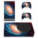 Galaxy View decal skin sticker for Xbox Series S console with controllers