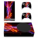 Digital Texture decal skin sticker for Xbox Series S console with controllers