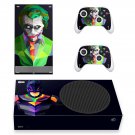 Joker Batman decal skin sticker for Xbox Series S console with controllers