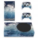 Marble texture decal skin sticker for Xbox Series S console with controllers