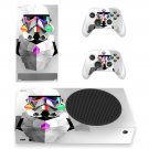Storm Trooper decal skin sticker for Xbox Series S console with controllers