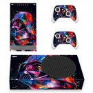 Darth Vader decal skin sticker for Xbox Series S console with controllers