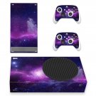 Galaxy View decal skin sticker for Xbox Series S console with controllers