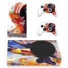 Star Wars Squadrons decal skin sticker for Xbox Series S console with controllers