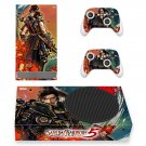 Samurai Warriors 5 decal skin sticker for Xbox Series S console with controllers