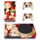 Tokyo Avengers decal skin sticker for Xbox Series S console with controllers