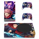 SCARLET NEXUS decal skin sticker for Xbox Series S console with controllers