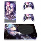 Date A Live decal skin sticker for Xbox Series S console with controllers