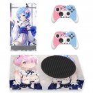 Date A Live decal skin sticker for Xbox Series S console with controllers
