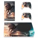 Assassin's Creed Valhalla decal skin sticker for Xbox Series S console with controllers