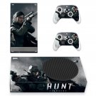 Hunt Showdown decal skin sticker for Xbox Series S console with controllers