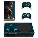 Assassin's Creed Valhalla decal skin sticker for Xbox Series S console with controllers