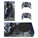 COD Modern Warfare 2 decal skin sticker for Xbox Series S console with controllers