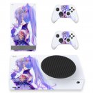 Genshin decal skin sticker for Xbox Series S console with controllers