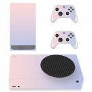 Solid Color decal skin sticker for Xbox Series S console with controllers