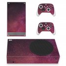 Galaxy Scene decal skin sticker for Xbox Series S console with controllers
