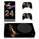 Kobe Bryant decal skin sticker for Xbox Series S console with controllers