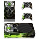 COD Modern Warfare 2 decal skin sticker for Xbox Series S console with controllers