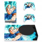 Dragon Ball decal skin sticker for Xbox Series S console with controllers
